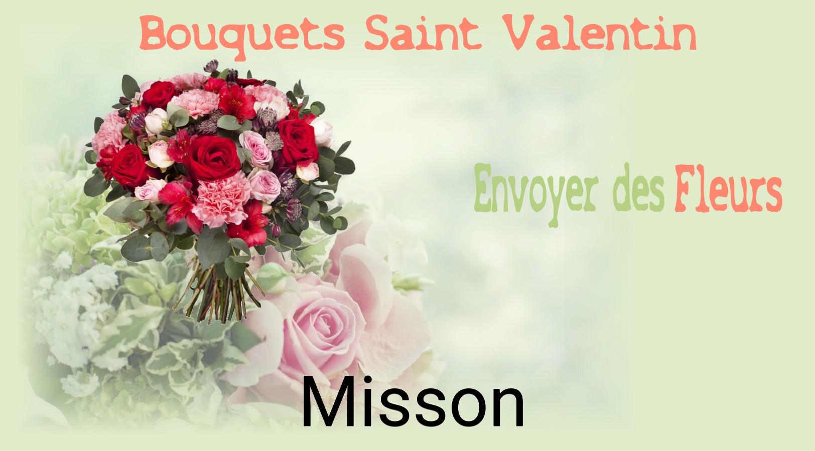 Roses de Saint-Valentin livrées à Misson